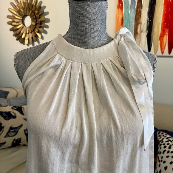 Silk Cotton Blend Halter Top - C’est City - Picture 5 of 12